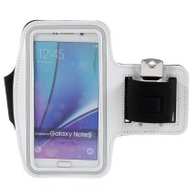 Чехол на руку UniCase Run&Fitness Armband L для смартфонов шириной до 86 мм - White: фото 1 из 9