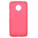 Силіконовий (TPU) чохол Deexe Soft Case для Motorola Moto E Plus / E4 Plus - Red (155803R). Фото 1 з 4