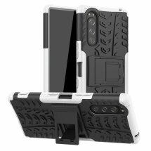 Защитный чехол UniCase Hybrid X для Sony Xperia 5 - White: фото 1 из 10