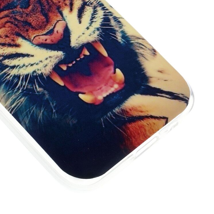 Силиконовая накaладка Deexe Life Style для Samsung Galaxy Core Prime (G360/361) - Angry Tiger: фото 5 з 6