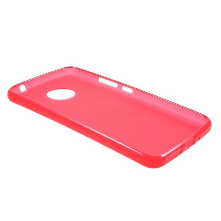 Силіконовий (TPU) чохол Deexe Soft Case для Motorola Moto E Plus / E4 Plus - Red: фото 4 з 4