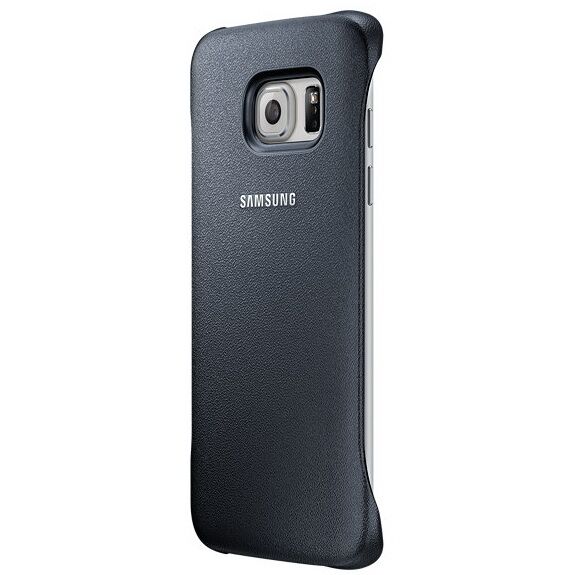 Защитная накладка Protective Cover для Samsung S6 EDGE (G925) EF-YG925BBEGRU - Black: фото 3 из 6