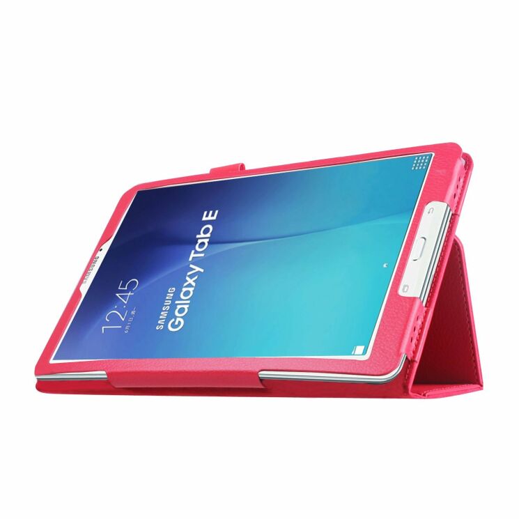 Чохол Deexe Book Type для Samsung Galaxy Tab E 9.6 (T560/561) - Red: фото 2 з 6