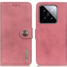 Чохол-книжка KHAZNEH Wallet Cover для Xiaomi 14 - Pink: фото 1 з 9