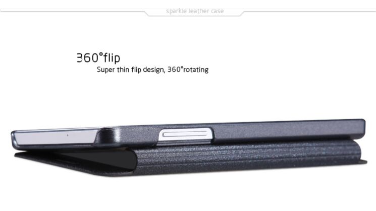 Чохол NILLKIN Sparkle Series для Samsung Galaxy A5 (A500) - Black: фото 15 з 20