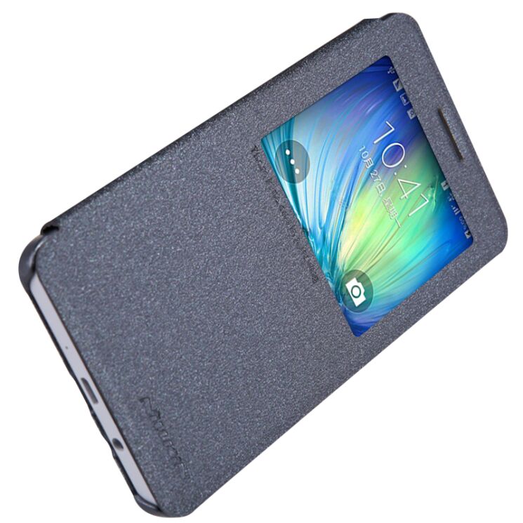 Чехол NILLKIN Sparkle Series для Samsung Galaxy A5 (A500) - Black: фото 2 из 20