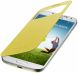 Чехол S View Cover для Samsung Galaxy S4 (i9500) - Yellow (GS4-9503Y). Фото 1 из 6