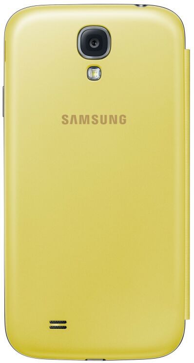Чехол S View Cover для Samsung Galaxy S4 (i9500) - Yellow: фото 4 из 6