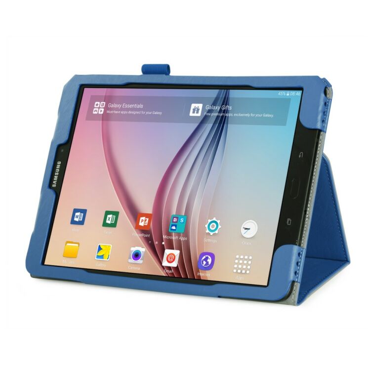 Чохол UniCase Book Style для Samsung Galaxy Tab S3 9.7 (T820/825) - Blue: фото 5 з 7