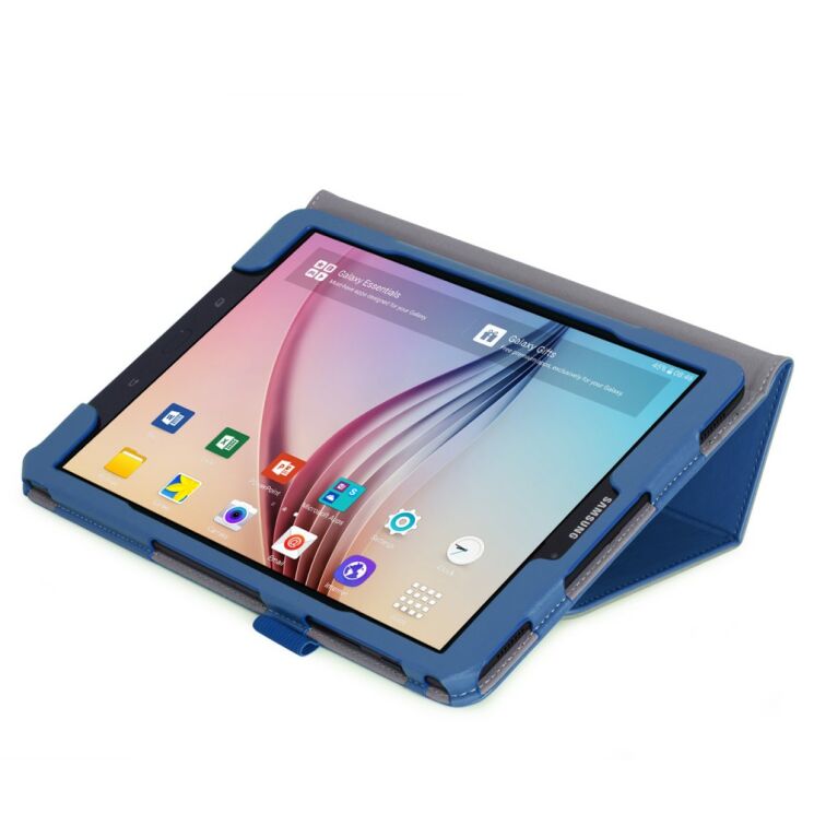Чохол UniCase Book Style для Samsung Galaxy Tab S3 9.7 (T820/825) - Blue: фото 4 з 7