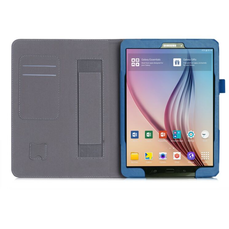 Чохол UniCase Book Style для Samsung Galaxy Tab S3 9.7 (T820/825) - Blue: фото 3 з 7