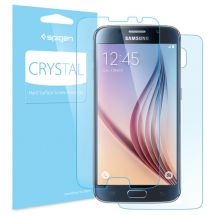 Комплект захисних плівок (2 лицьові+задня) SGP Crystal Protect для Samsung Galaxy S6 (G920): фото 1 з 8