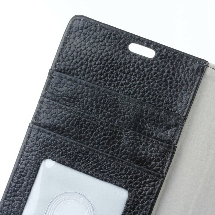 Кожаный чехол-книжка UniCase Leather Book для Xiaomi Redmi 4X - Black: фото 6 з 6
