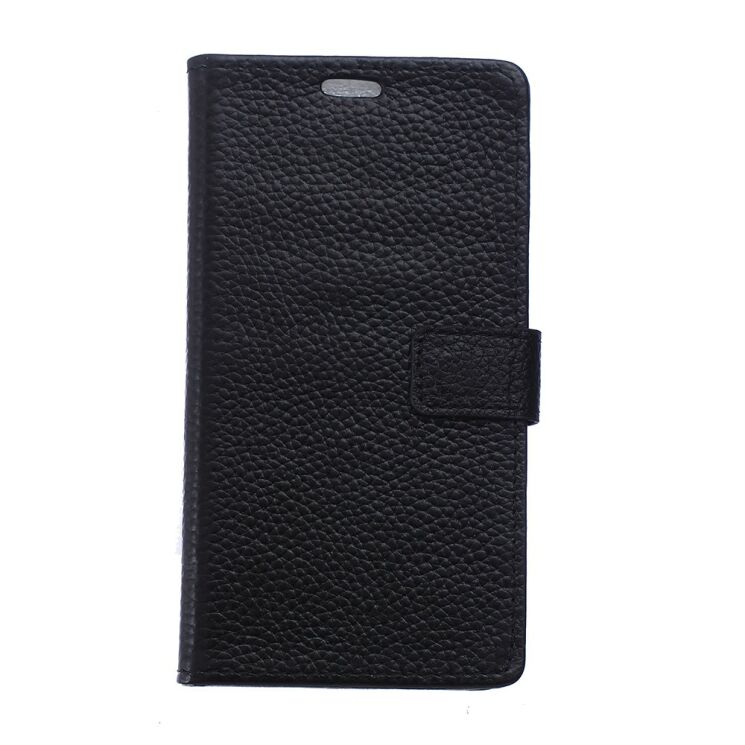 Кожаный чехол-книжка UniCase Leather Book для Xiaomi Redmi 4X - Black: фото 2 з 6