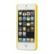 Пластиковый чехол Deexe Hard Shell для iPhone 5/5s/SE - Yellow (330139Y). Фото 2 из 4