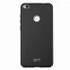 Пластиковый чехол LENUO Silky Touch для Huawei P8 Lite (2017) - Black (114122B). Фото 5 из 10