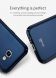 Пластиковый чехол LENUO Silky Touch для Samsung Galaxy A3 2017 (A320) - Blue (121318L). Фото 11 из 11