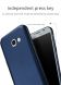 Пластиковый чехол LENUO Silky Touch для Samsung Galaxy A3 2017 (A320) - Blue (121318L). Фото 7 из 11