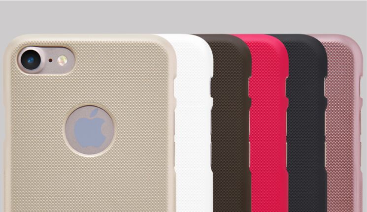 Пластиковый чехол NILLKIN Frosted Shield для iPhone SE 2 / 3 (2020 / 2022) / iPhone 8 / iPhone 7 - White: фото 10 из 15