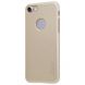 Пластиковый чехол NILLKIN Frosted Shield для iPhone SE 2 / 3 (2020 / 2022) / iPhone 8 / iPhone 7 - Gold (214001F). Фото 3 из 15