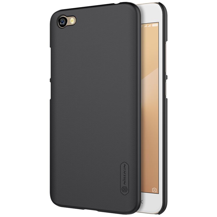 Пластиковый чехол NILLKIN Frosted Shield для Xiaomi Redmi Note 5A - Black: фото 1 из 15