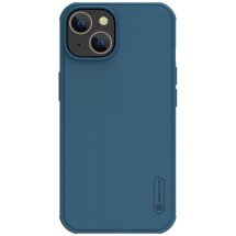 Пластиковый чехол NILLKIN Frosted Shield Pro Magnetic для Apple iPhone 14 Plus - Blue: фото 1 из 16