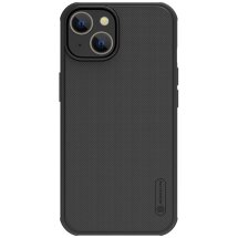 Пластиковий чохол NILLKIN Frosted Shield Pro Magnetic для Apple iPhone 15 Plus - Black: фото 1 з 15