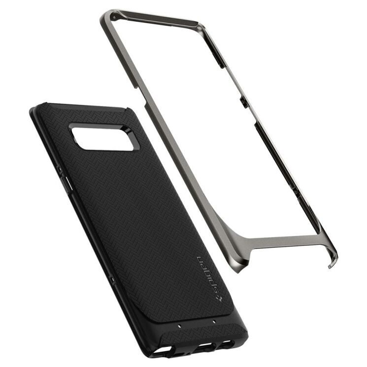 Захисний чохол Spigen SGP Neo Hybrid для Samsung Galaxy Note 8 (N950) - Gunmetal: фото 7 з 12