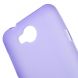Силіконовий чохол Deexe Soft Case для Huawei Y3 II - Violet (136102V). Фото 5 з 5