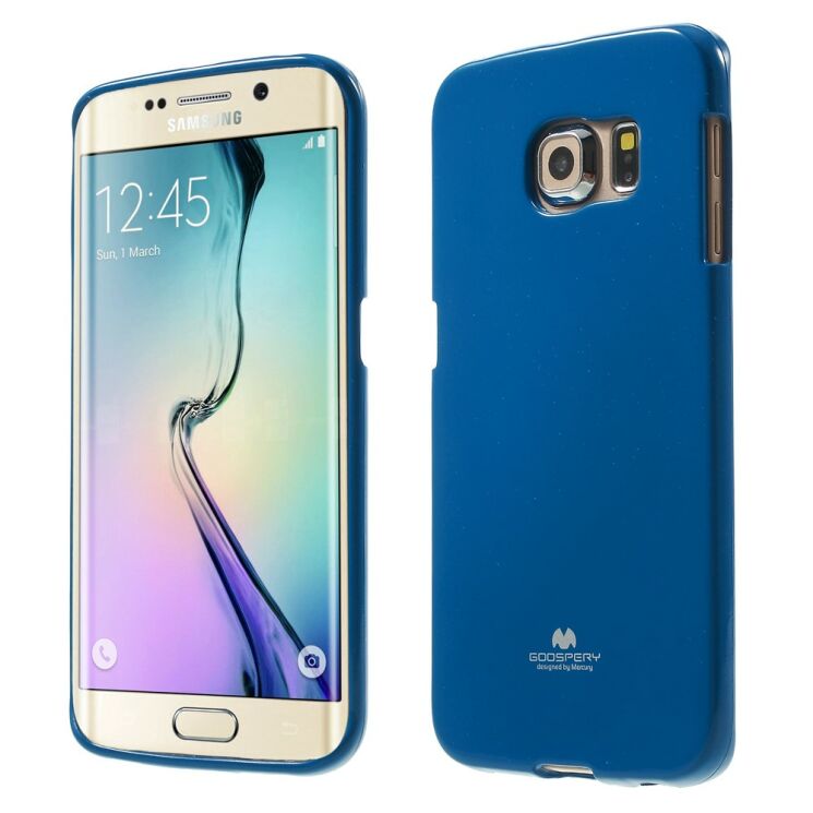 Силиконовый чехол MERCURY Jelly Case для Samsung Galaxy S6 edge (G925) - Blue: фото 1 из 6