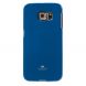 Силиконовый чехол MERCURY Jelly Case для Samsung Galaxy S6 edge (G925) - Blue (S6-2580L). Фото 2 из 6