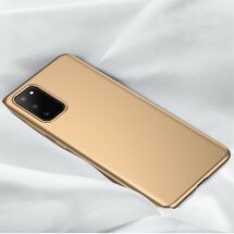 Силіконовий чохол X-LEVEL Matte для Samsung Galaxy S20 (G980) - Gold: фото 1 з 1