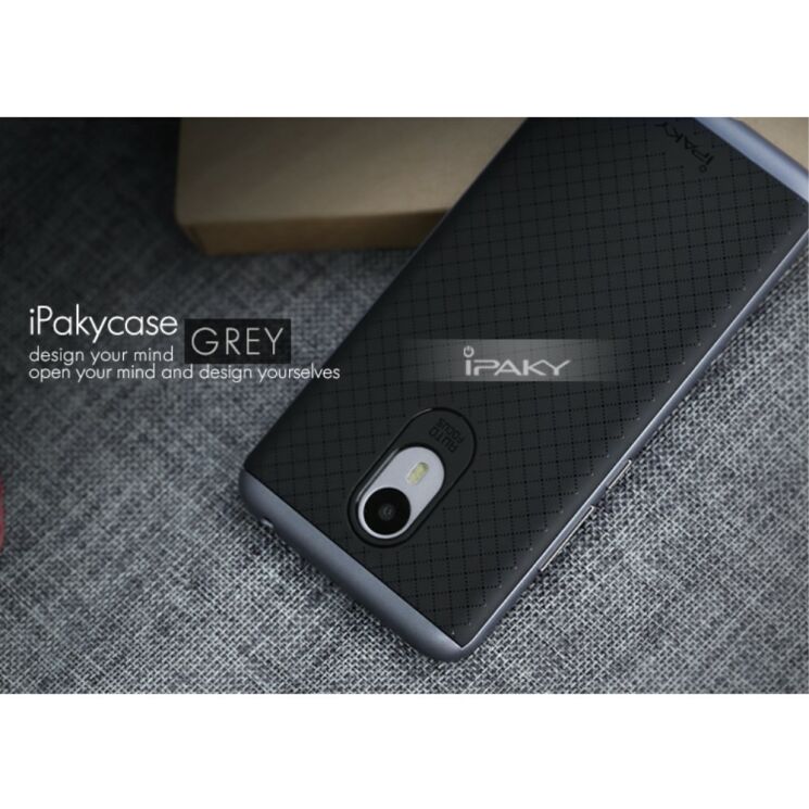 Защитный чехол iPAKY Hybrid Cover для Meizu M3 Note - Gray: фото 2 из 11