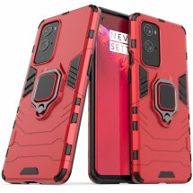 Защитный чехол Deexe Hybrid Case для OnePlus 9 Pro - Red: фото 1 из 7