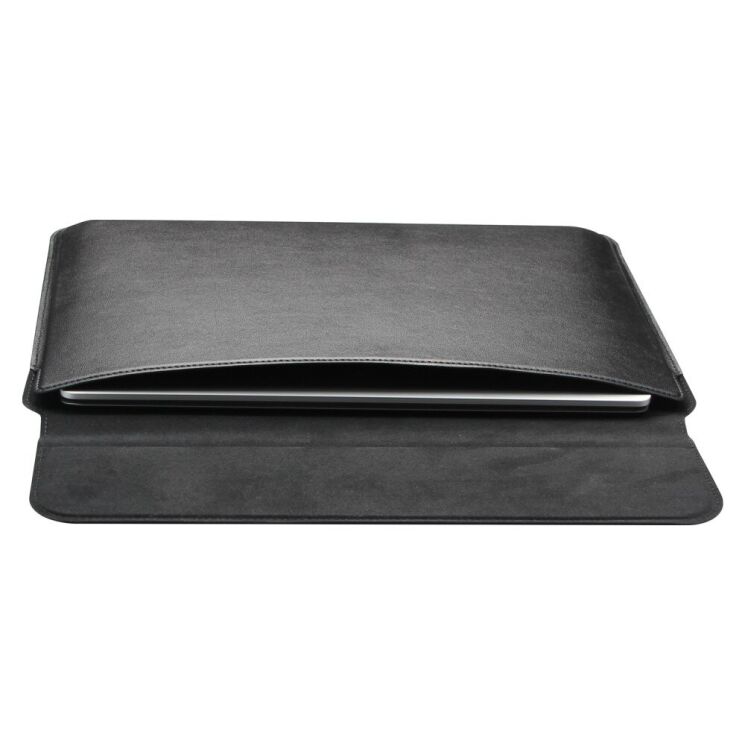 Защитный чехол Deexe Sleeve Bag для ноутбука диагональю 14 дюймов - Black: фото 4 из 11