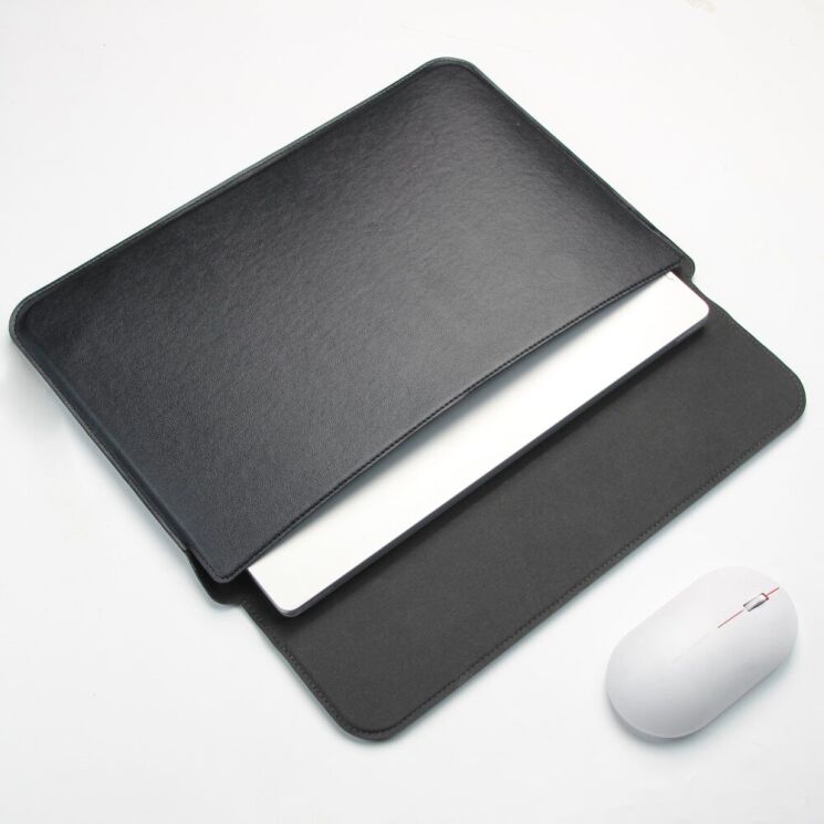 Защитный чехол Deexe Sleeve Bag для ноутбука диагональю 14 дюймов - Grey: фото 11 из 11