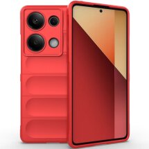 Захисний чохол Deexe Terra Case для Xiaomi Redmi Note 13 Pro - Red: фото 1 з 8