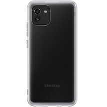 Защитный чехол Soft Clear Cover для Samsung Galaxy A03 (A035) EF-QA035TTEGRU - Transparent: фото 1 из 5
