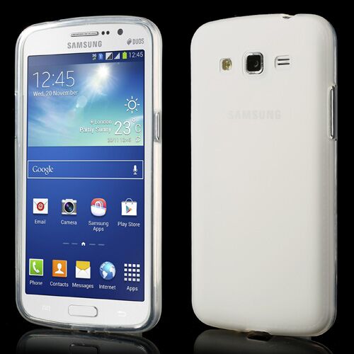Силиконовая накладка Deexe Soft Case для Samsung Galaxy Grand Duos 2 (G7102) - Transparent: фото 1 з 6