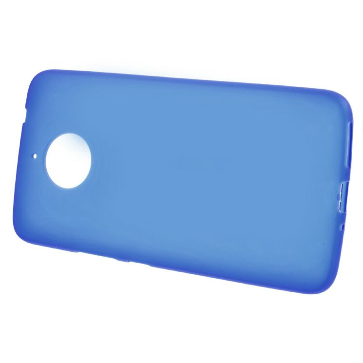 Силиконовый (TPU) чехол Deexe Soft Case для Motorola Moto E Plus / E4 Plus - Blue: фото 2 из 4