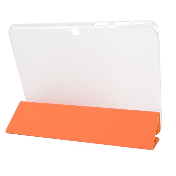 Чехол Deexe Toothpick Texture для Samsung Tab 4 10.1 (T530/531) - Orange: фото 5 из 7