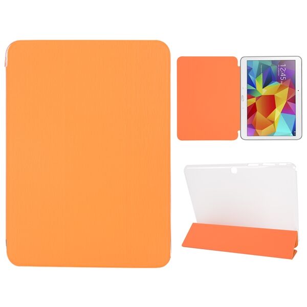 Чохол Deexe Toothpick Texture для Samsung Tab 4 10.1 (T530/531) - Orange: фото 1 з 7
