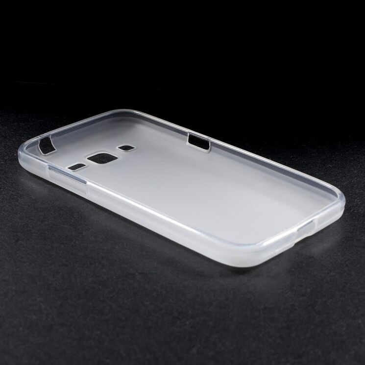 Силиконовая накладка Deexe Soft Case для Samsung Galaxy Core Prime (G360/361) - White: фото 3 из 6