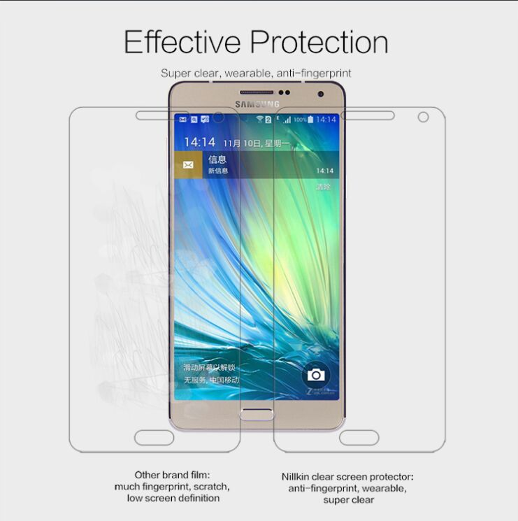 Захисна плівка Nillkin Super Clear для Samsung Galaxy A7 (A700): фото 2 з 6