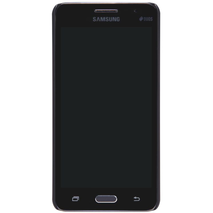 Пластиковая накладка NILLKIN Frosted Shield для Samsung Grand Prime (G530) - Black: фото 4 з 14