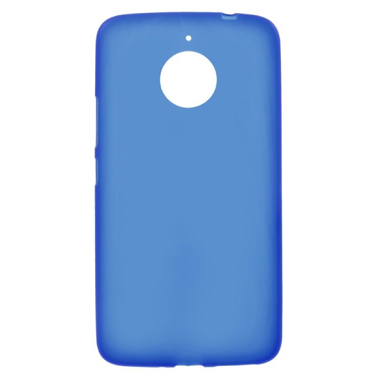 Силіконовий (TPU) чохол Deexe Soft Case для Motorola Moto E Plus / E4 Plus - Blue: фото 1 з 4