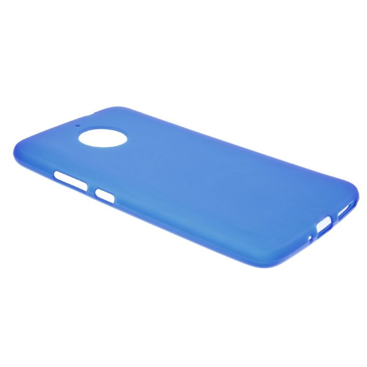 Силиконовый (TPU) чехол Deexe Soft Case для Motorola Moto E Plus / E4 Plus - Blue: фото 3 из 4
