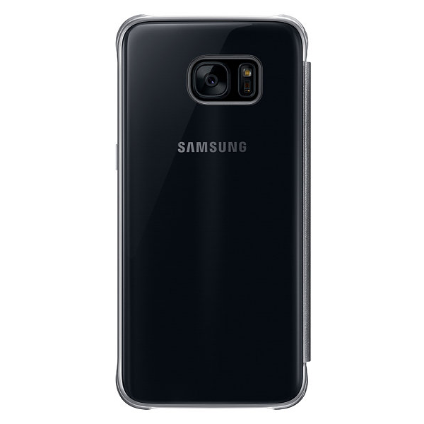 Чехол Clear View Cover для Samsung Galaxy S7 edge (G935) EF-ZG935CBEGRU - Black: фото 2 из 7