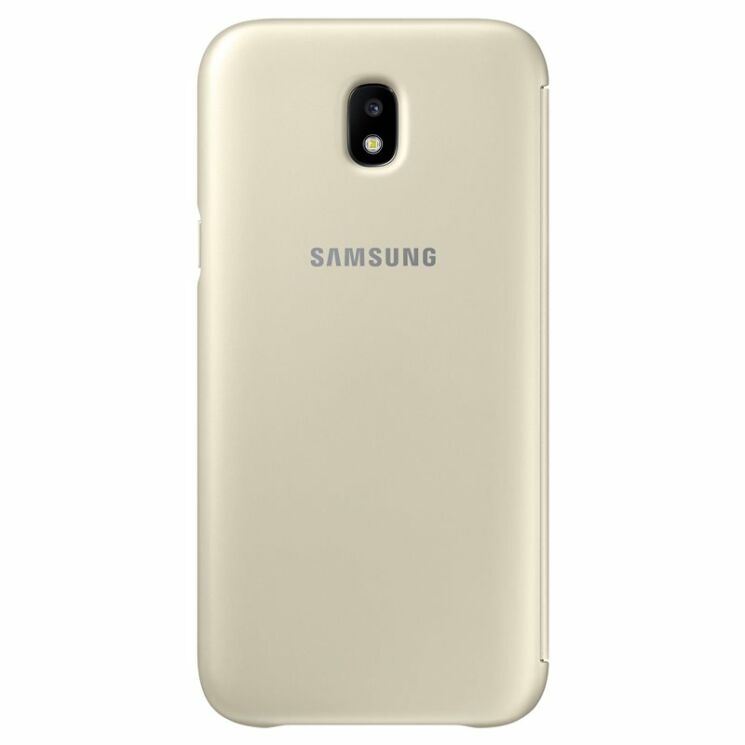 Чохол-книжка Wallet Cover для Samsung Galaxy J7 2017 (J730) EF-WJ730CBEGRU - Gold: фото 4 з 4