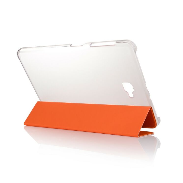 Чохол Deexe Toothpick Texture для Samsung Galaxy Tab A 10.1 (T580/T585) - Orange: фото 3 з 3